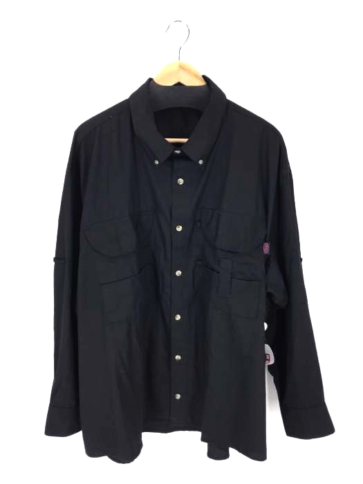USED古着（ユーズドフルギ） PERFORMANCE POPLIN コットンポリエステルミリタリーシャツ メンズ トップス