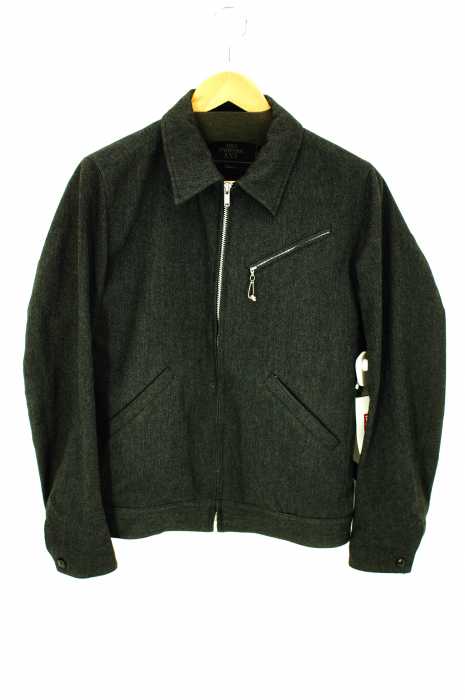 HYSTERIC GLAMOUR （ヒステリックグラマー） 無地ジップアップジャケット メンズ アウター