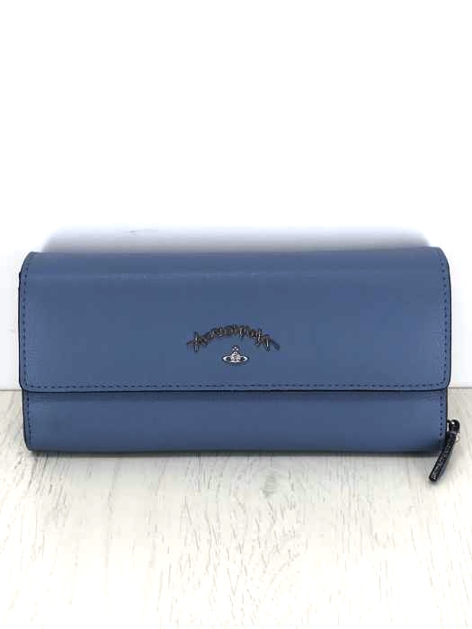 Vivienne Westwood ANGLOMANIA（ヴィヴィアンウエストウッド アングロマニア） フラップジップ長財布 オーブ レディース 財布・ケース