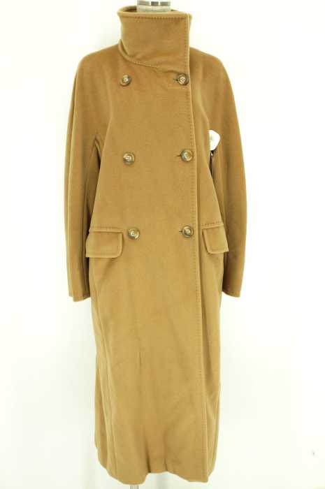 MAX MARA （マックスマーラ） カシミヤ混ハイネックウールロングコート レディース アウター