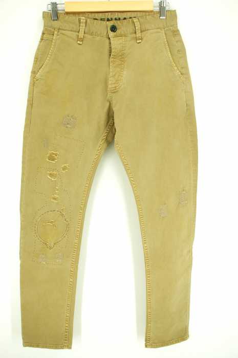 【美品】DENHAM TOKYO CHINO DROP CARROT FIT DENHAM Tokyo Men Trousers W29/L32 Drop Carrot Fit Cotton