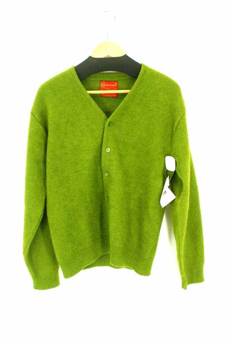 60~70s sears モヘアニット Sears シアーズ 60s 70s モヘア 長袖 Vネック ニット L ブルー系