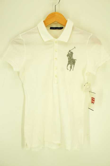 RALPH LAUREN(ラルフローレン) ビーズビッグポニー刺繍ポロシャツ レディース トップス