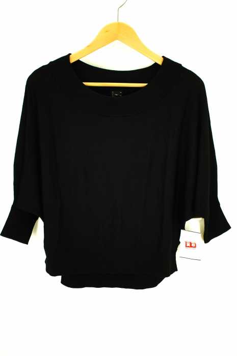 Sov.(ソブ) ドルマンスリーブ R N ダル糸天竺 Knit ダブル スタンダード クロージング ニット レディース トップス