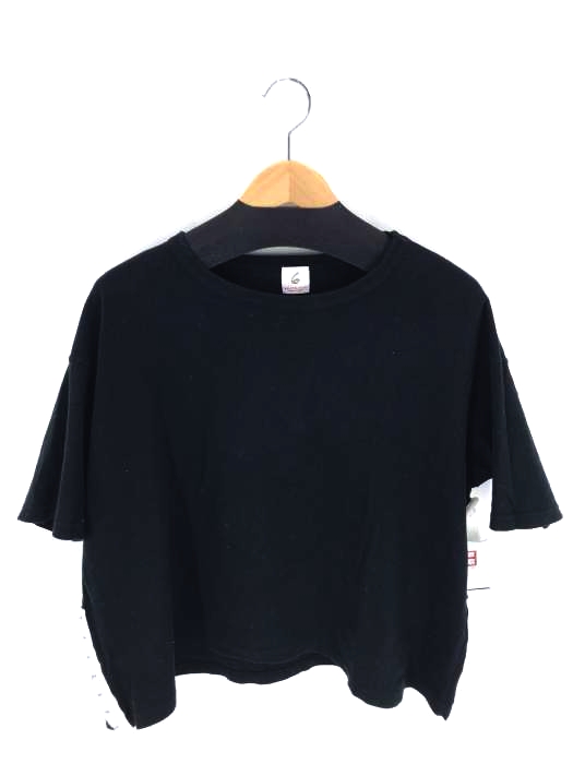 6 BEAUTY & YOUTH UNITED ARROWS(ロクビューティーアンドユースユナイテッドアローズ) HOOKTAPE COTTON SHORT SLEEVE レディース トップス