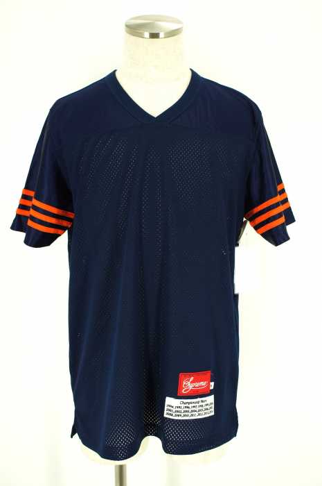 Supreme （シュプリーム） CHAMPIONSHIP FOOTBALL メッシュナンバリングTシャツ メンズ トップス