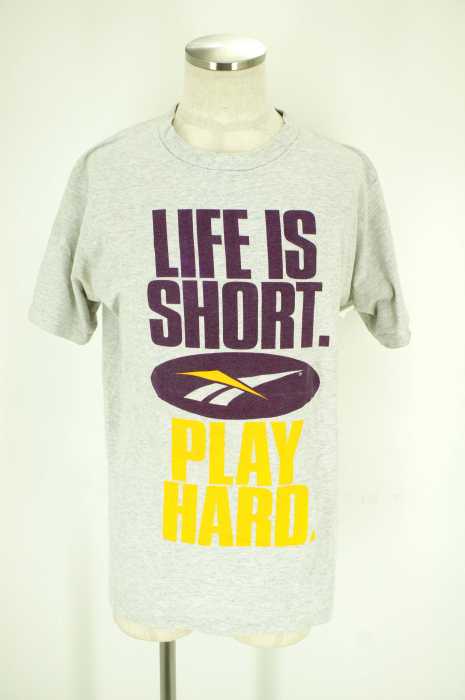 Reebok （リーボック） MADE IN USA プリント半袖Tシャツ メンズ トップス