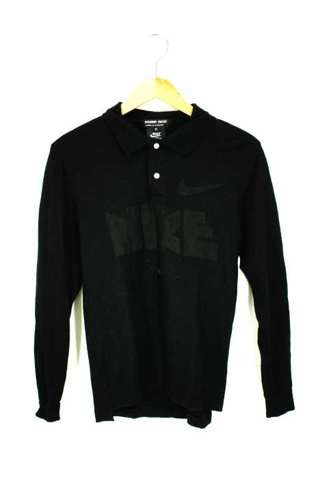 COMME des GARCONS HOMME DEUX（コムデギャルソンオムドゥ） AD2012 ロゴプリント ウールポロシャツ メンズ トップス