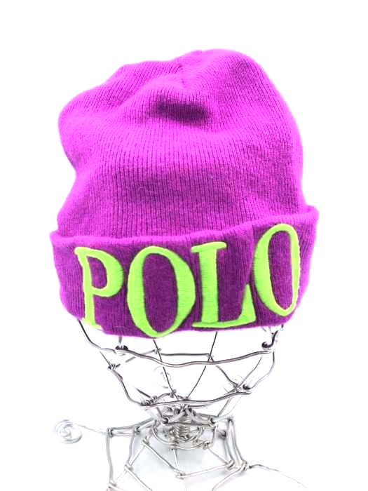 POLO RALPH LAUREN（ポロラルフローレン） ロゴ刺繍ニット帽 メンズ 帽子