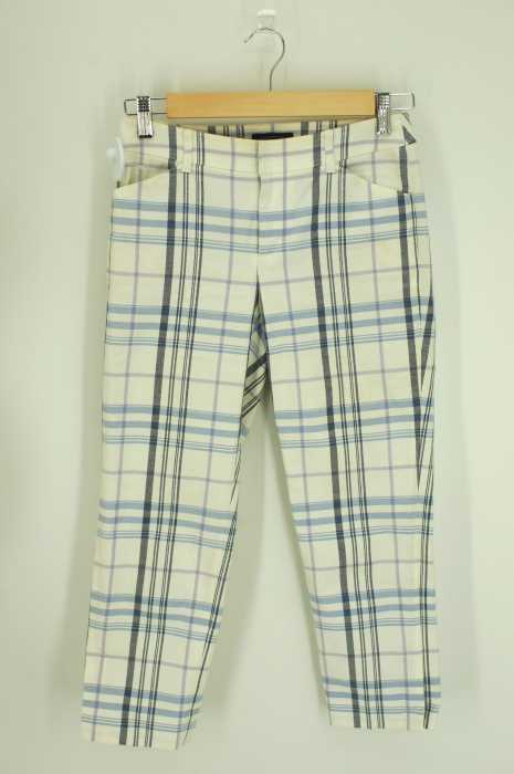 BURBERRY LONDON（バーバリーロンドン） チェック柄テーパードスリムパンツ レディース パンツ