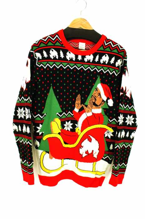 USED古着  （ユーズドフルギ） クリスマスジャンパー メンズ トップス