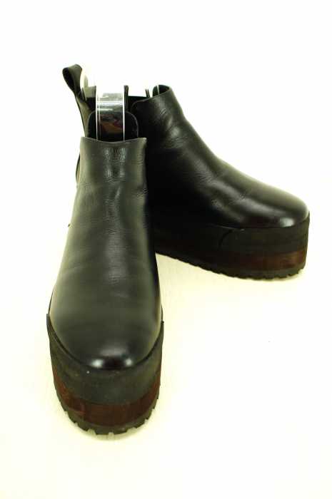 GVGV（ジーブイジーブイ） LEATHER SIDE GORE BOOTS サイドゴアブーツ 厚底 レディース シューズ