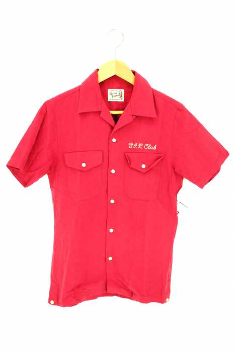 HYSTERIC GLAMOUR （ヒステリックグラマー） レーヨン開襟シャツ メンズ トップス