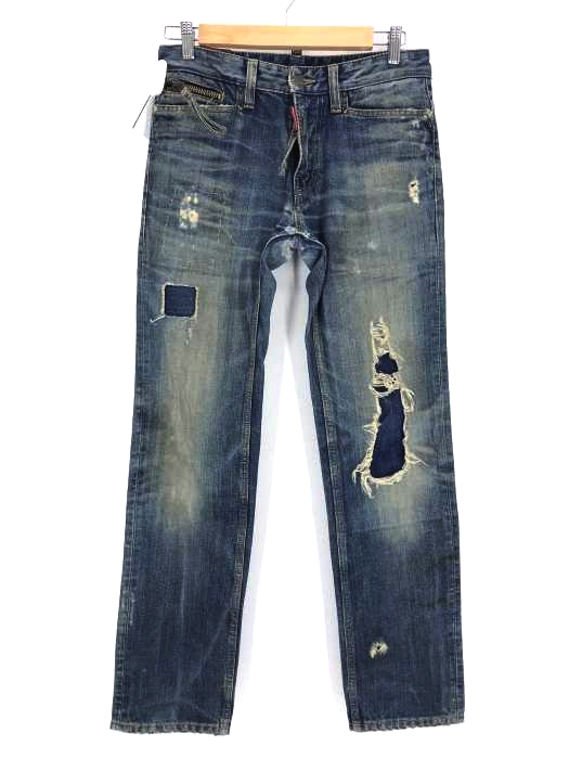 DSQUARED2（ディースクエアード） リメイク加工デニム メンズ パンツ