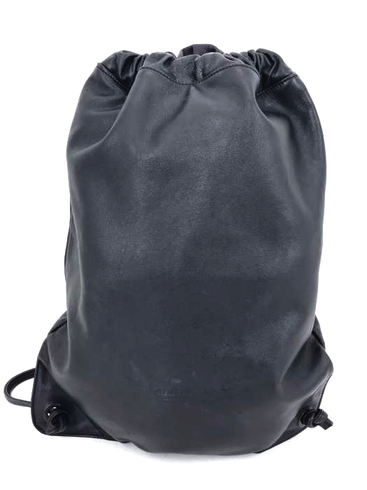 HENTEN(フメイ) Leather Drawstring Bag メンズ バッグ