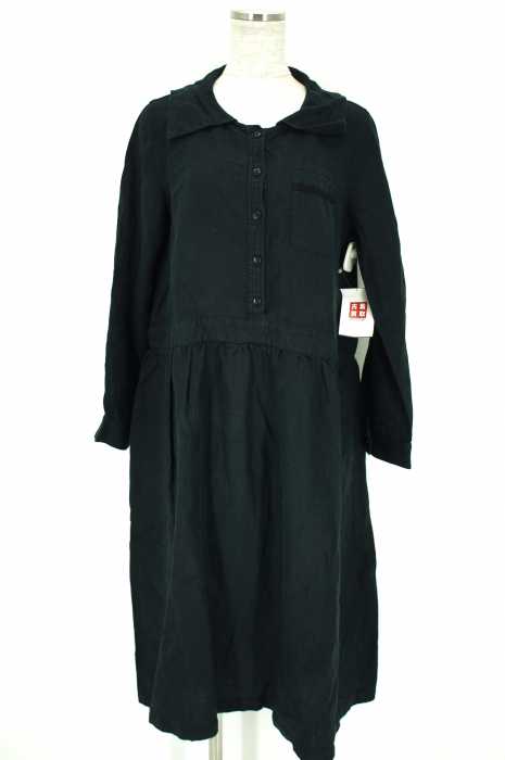 bisque by nest robe(ビスクバイネストローブ) リネンロングスリーブワンピース レディース ワンピース