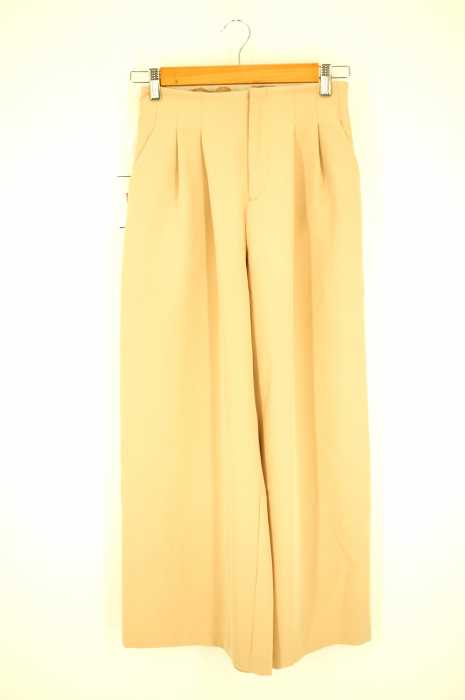 INDEX （インデックス） タック入りとろみワイドパンツ レディース パンツ