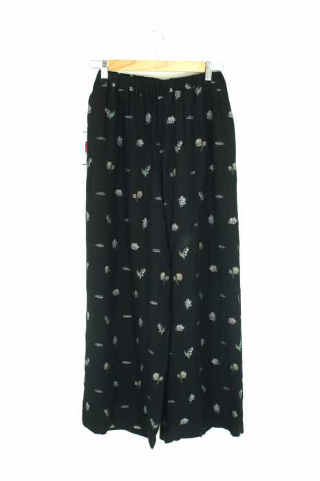 beautiful people （ビューティフルピープル） flower jaquard gather pants レディース パンツ