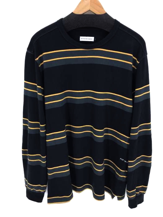 POP TRADING COMPANY（ポップトレーディングカンパニー） striped longsleeve メンズ トップス