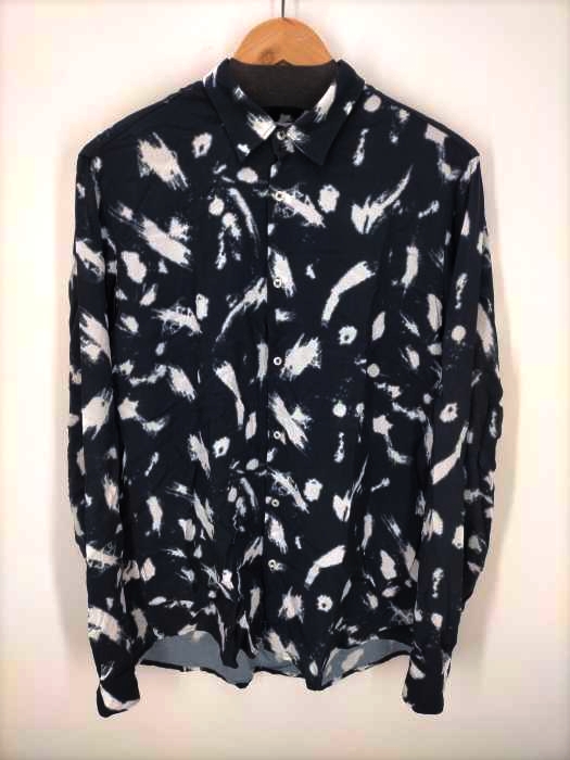 ZARA（ザラ） RELAXED FIT 総柄レーヨンシャツ メンズ トップス
