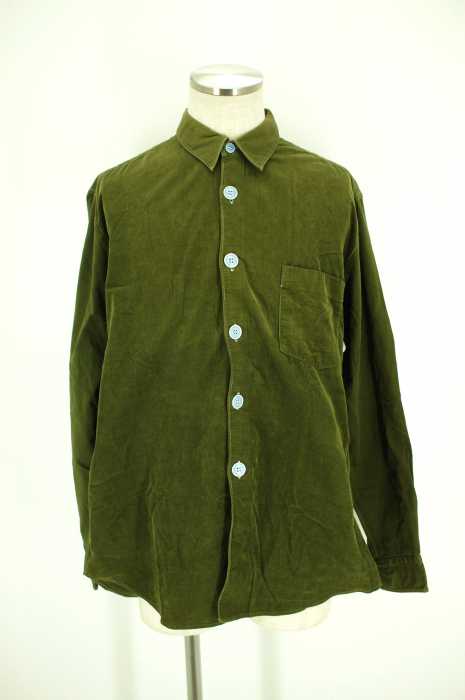 COMME des GARCONS HOMME (コムデギャルソンオム) AD2002 コーデュロイ切替 メンズ トップス