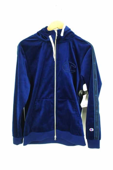 ESTNATION × Champion（エストネーション チャンピオン） 別注　VELOUR HOODIE【ESTNATION EXCLUSIVE】 メンズ トップス