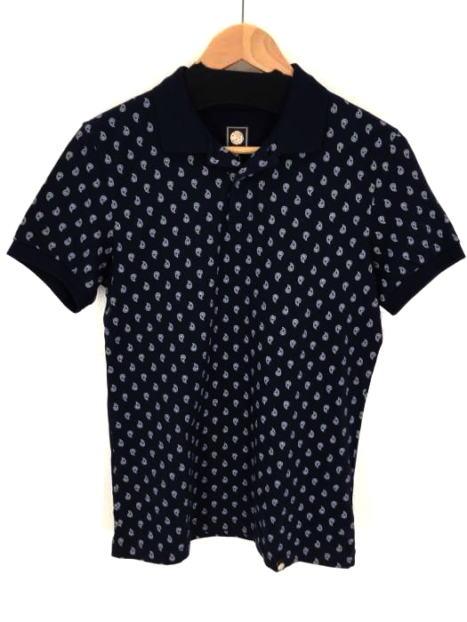 Pretty Green(プリティグリーン) TARVES ペイズリープリント ポロシャツ メンズ トップス