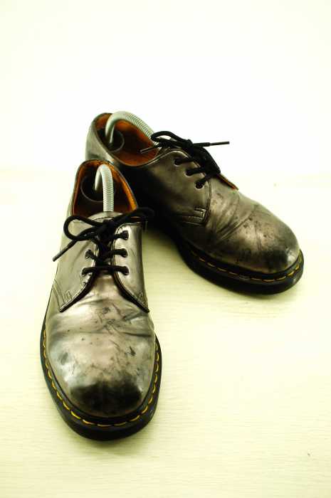 Dr.Martens （ドクターマーチン） 3ホール メタリック メンズ シューズ