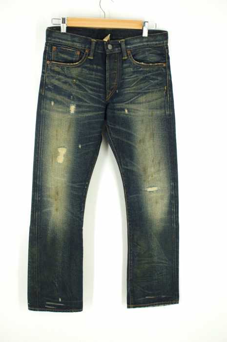 RRL RALPH LAUREN （ダブルアールエル ラルフローレン） リペア加工デニムパンツ メンズ パンツ