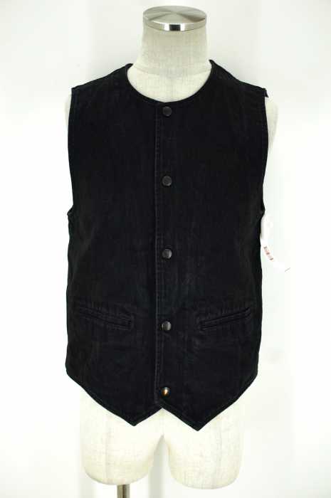 UNUSED (アンユーズド) denim gilet デニムベスト メンズ トップス