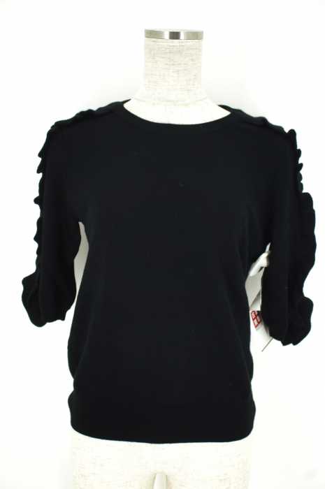 ZARA KNIT （ザラニット） レーヨンニットプルオーバー レディース トップス