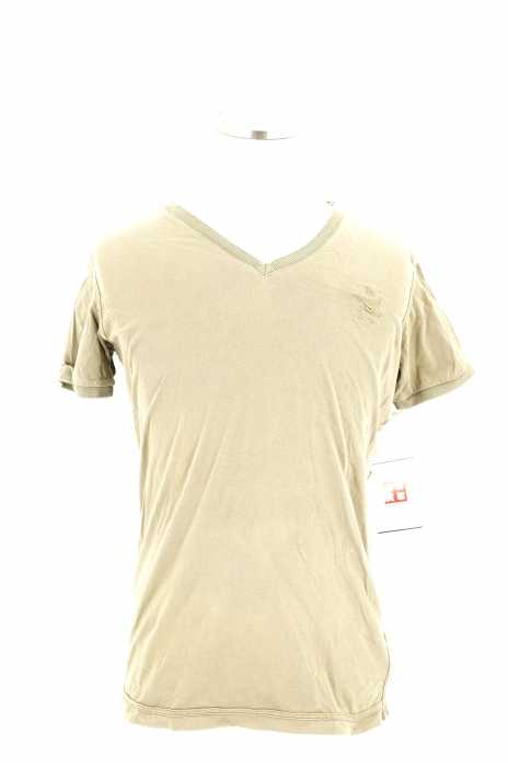 DIESEL （ディーゼル） ダメージVネックTシャツ メンズ トップス