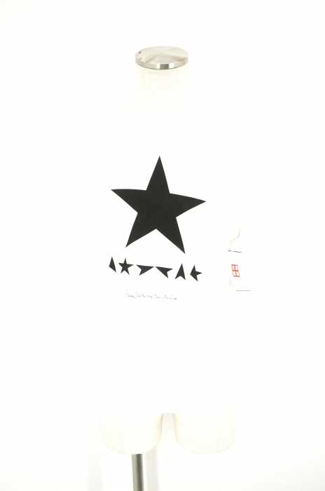Paul Smith × David Bowie (ポールスミス × デビッドボウイ) 「BLACK STAR」プリントTシャツ メンズ トップス