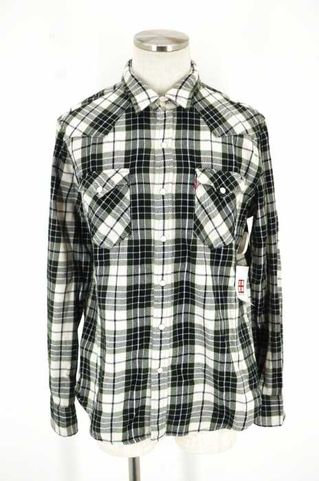 Levi's （リーバイス） チェック柄ウエスタンシャツ メンズ トップス