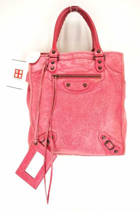 BALENCIAGA(バレンシアガ) レザーエディターズバッグ レディース バッグ