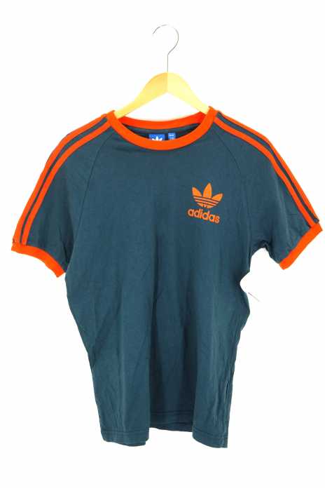 adidas （アディダス） トレフォイルロゴサイドラインリンガーTシャツ メンズ トップス