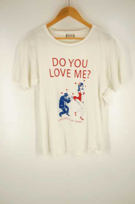 WACKO MARIA RUDEES（ワコマリア） DOYOU LOVEME プリントTシャツ メンズ トップス