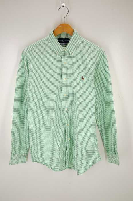 RALPH LAUREN (ラルフローレン) CUSTOM FIT チェックボタンダウンシャツ メンズ トップス