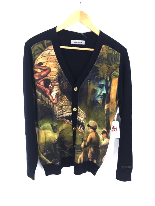 CASHYAGE(カシヤージュ) デザインカシミヤカーディガン メンズ トップス