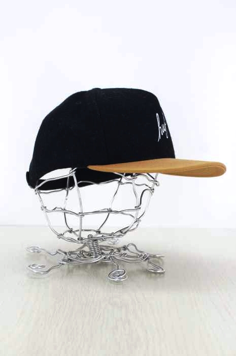 HUF（ハフ） フロントロゴ ウール切替キャップ メンズ 帽子
