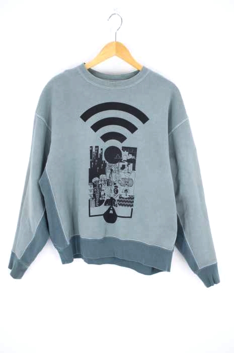 C.E（シーイー） OVERDYE MD RANGE CREW NECK メンズ トップス
