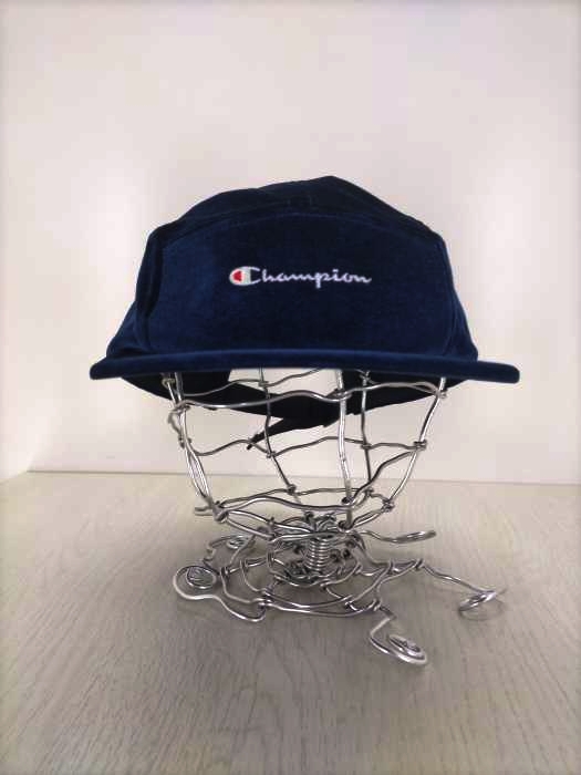Champion（チャンピオン） ロゴ刺繍ベロアキャップ メンズ 帽子