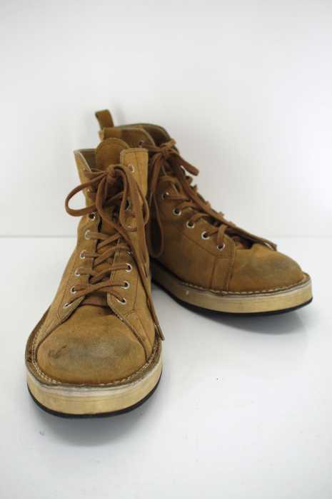 COMME des GARCONS HOMME (コムデギャルソンオム) ミドルカットレースアップブーツ メンズ シューズ