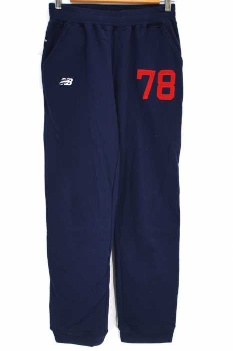 NEW BALANCE (ニューバランス) ワッペン付きスウェットパンツ メンズ パンツ