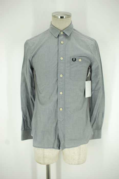 FRED PERRY (フレッドペリー) Long Sleeve Tipped End On End Shirt シャツ メンズ トップス
