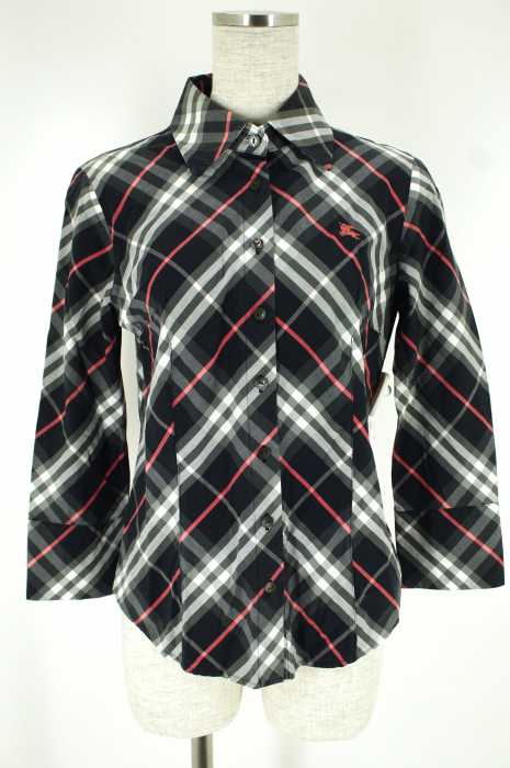 BURBERRY LONDON （バーバリーロンドン） チェック柄ボタンシャツ レディース トップス