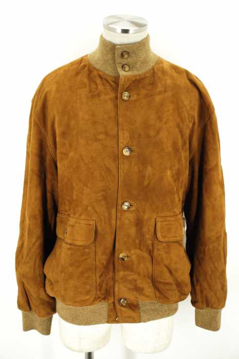 Faconnable By Albert Goldberg スウェードブルゾン メンズ アウター ブランド古着買取販売バズストア