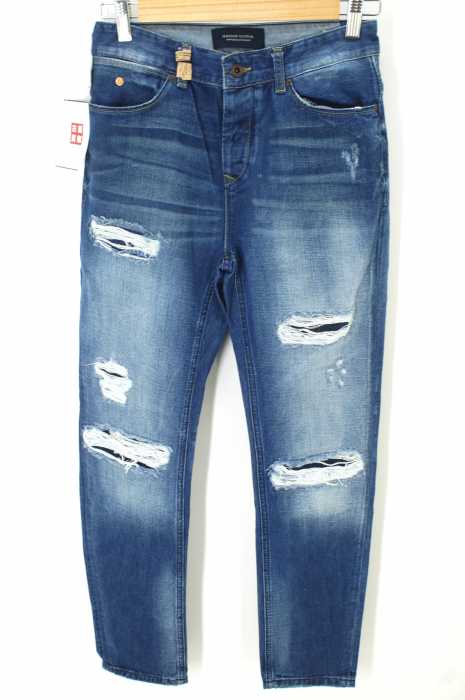 MAISON SCOTCH （メゾンスコッチ） クラッシュ加工デニムパンツ メンズ パンツ