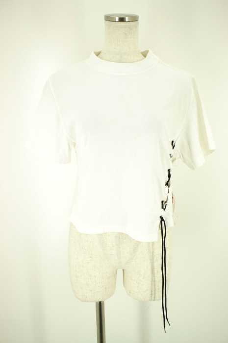 OPENING CEREMONY （オープニングセレモニー） レースアップTシャツ レディース トップス