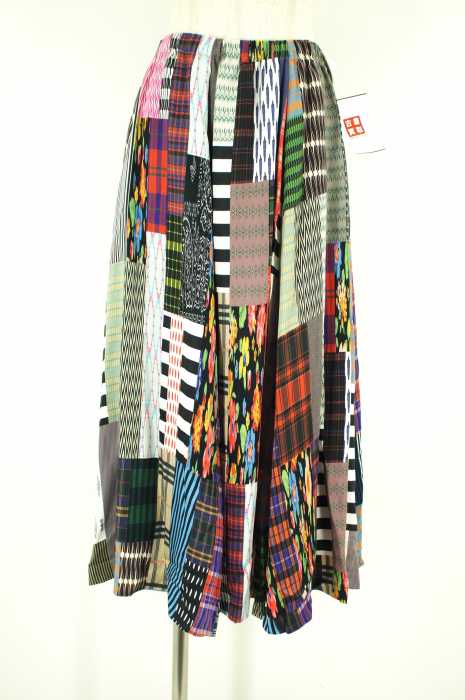 ANREALAGE （アンリアレイジ） SLIM&LONG PATCHWORK PRINT SKIRT　スカート レディース スカート